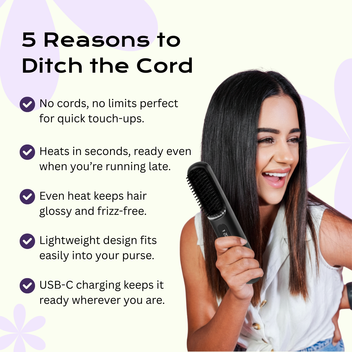 Portable Hair Straightener